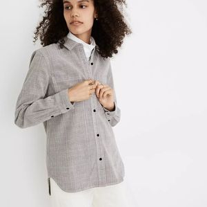 NWT ♡ MADEWELL Corduroy Classic Ex-Boyfriend Shirt